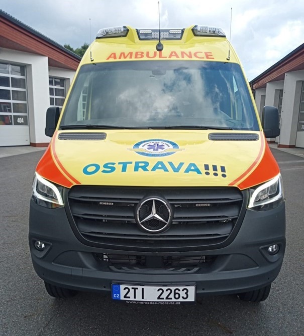 Záchranáři v Ostravě mají nové zásahové vozidlo